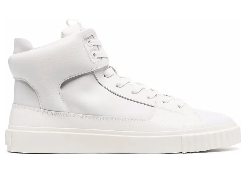 Just Cavalli High-Top-Sneakers mit Einsätzen – Weiß (S12WS0183P0639)