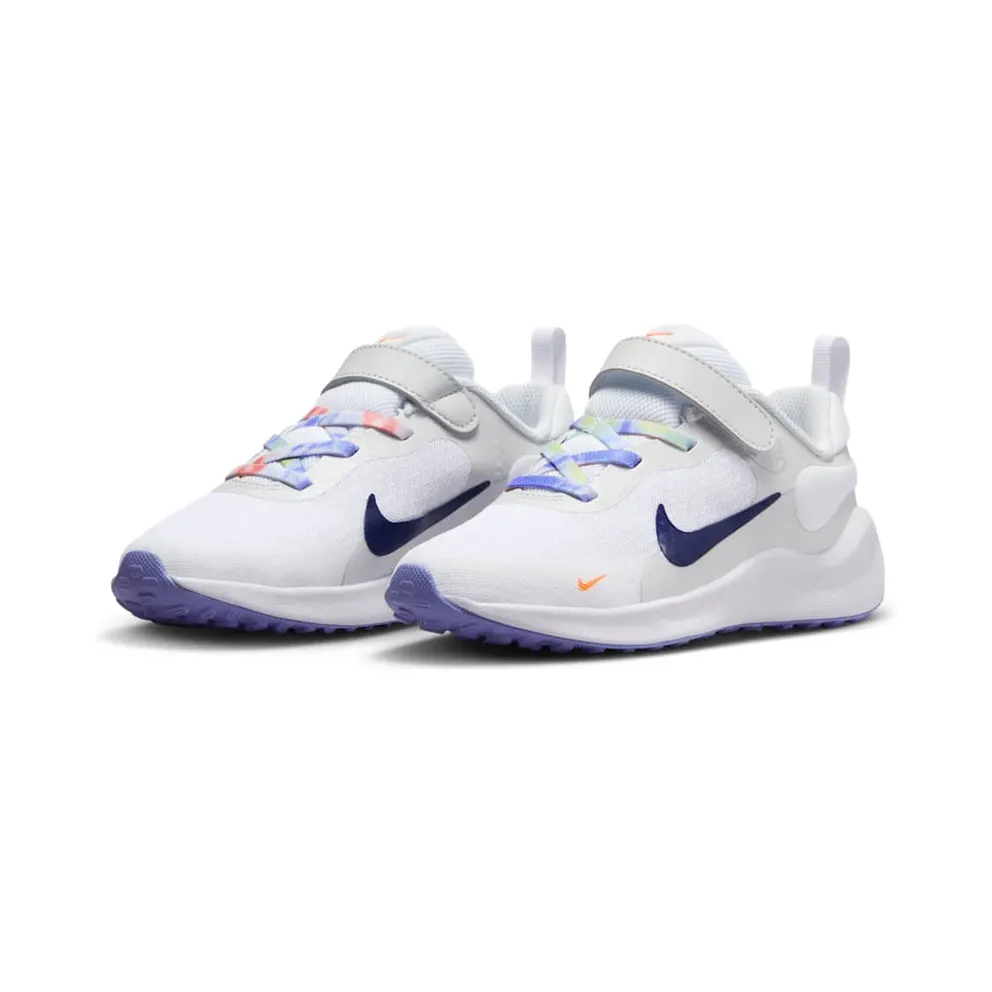 Nike Revolution 7 Next Nature SE White Photon Dust Vapor Green Midnight Navy (FN4989-100)