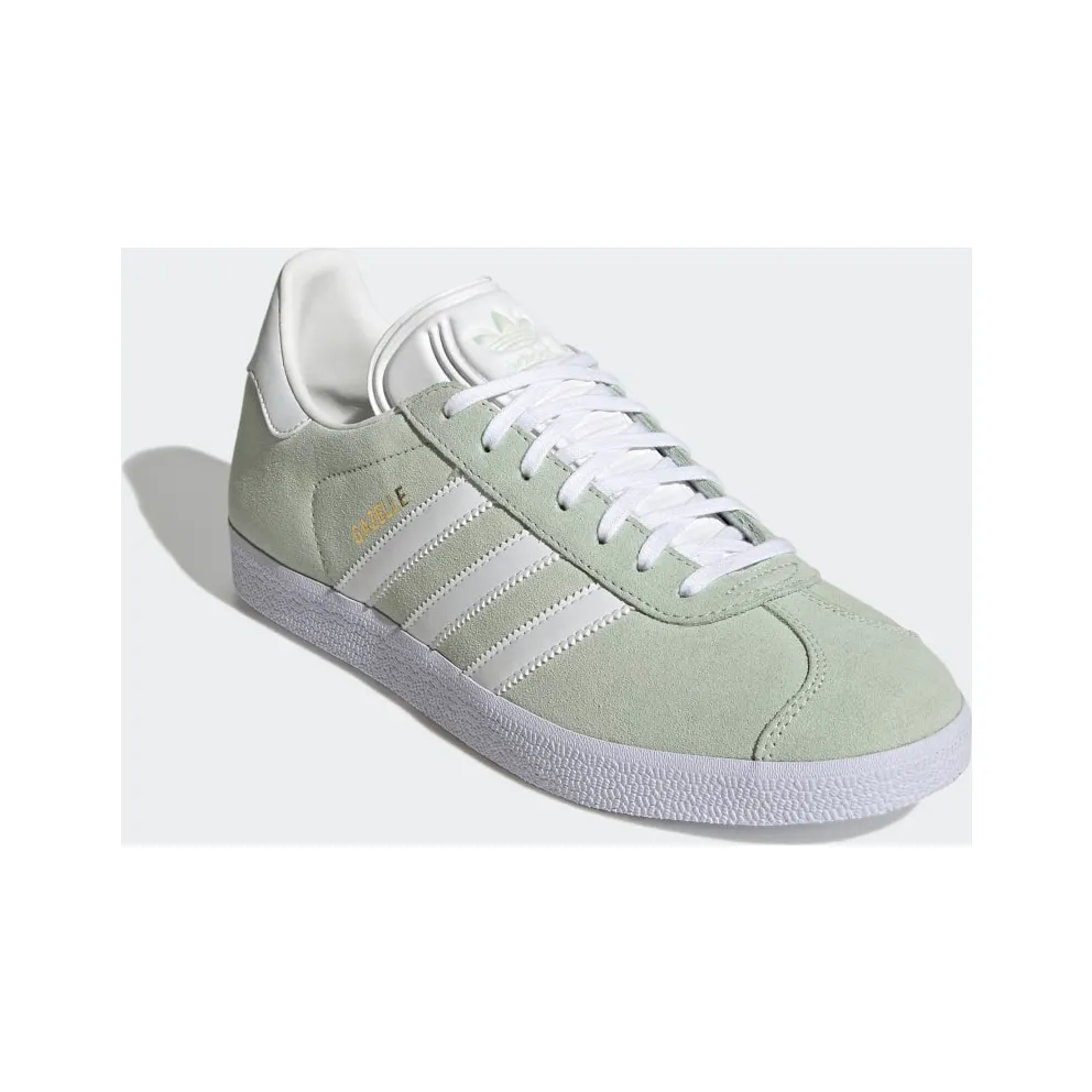 Adidas Gazelle Linen Green / Cloud White / Gold Metallic (GX2206)
