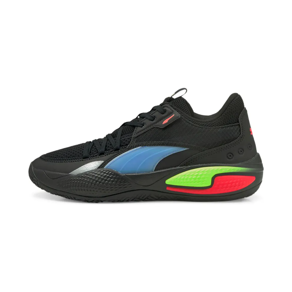 Men’s PUMA Court Rider Pop Black/Bluemazing (376107-01)