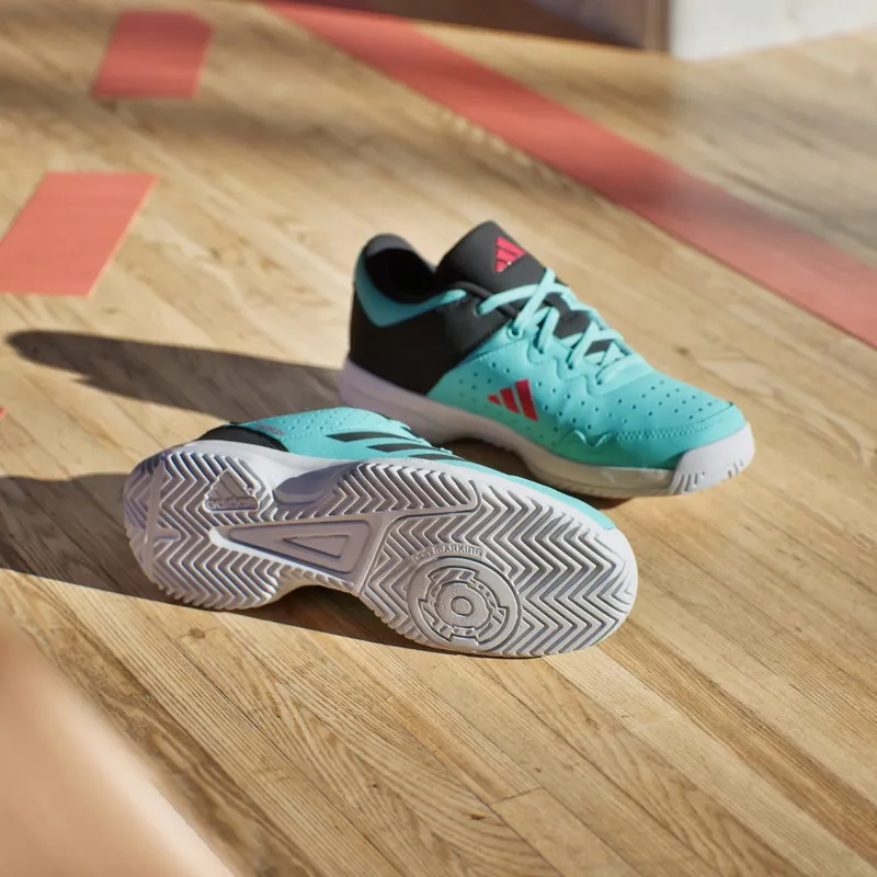Adidas Court Stabil Flash Aqua / Core Black / Cloud White (JR9581)
