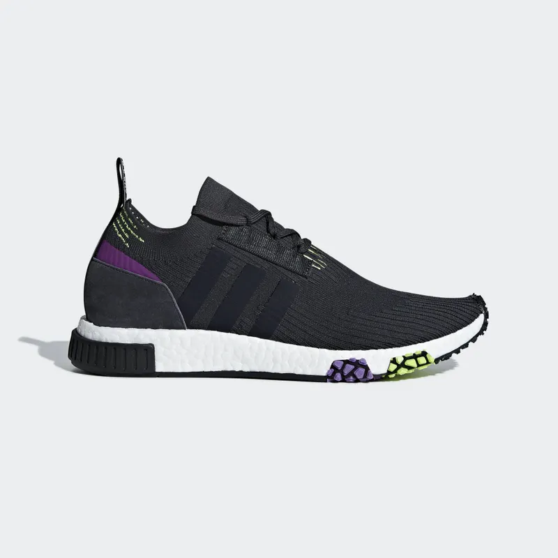 adidas NMD Racer Carbon Core Black Carbon/Core Black/Solar Yellow (B37640)