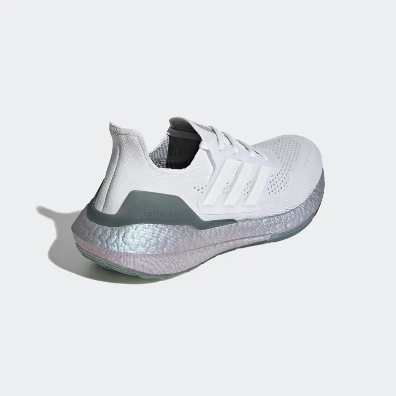 adidas Ultraboost 21 Crystal White / Crystal White / Hazy Green (FY0383)