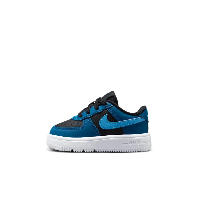 Nike Air Force One Low Black / Court Blue / White (IF1674-012)