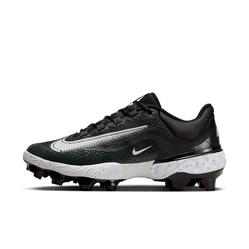 Nike Alpha Huarache Elite 4 Low MCS Black Dark Smoke Grey White (FD6221-003)