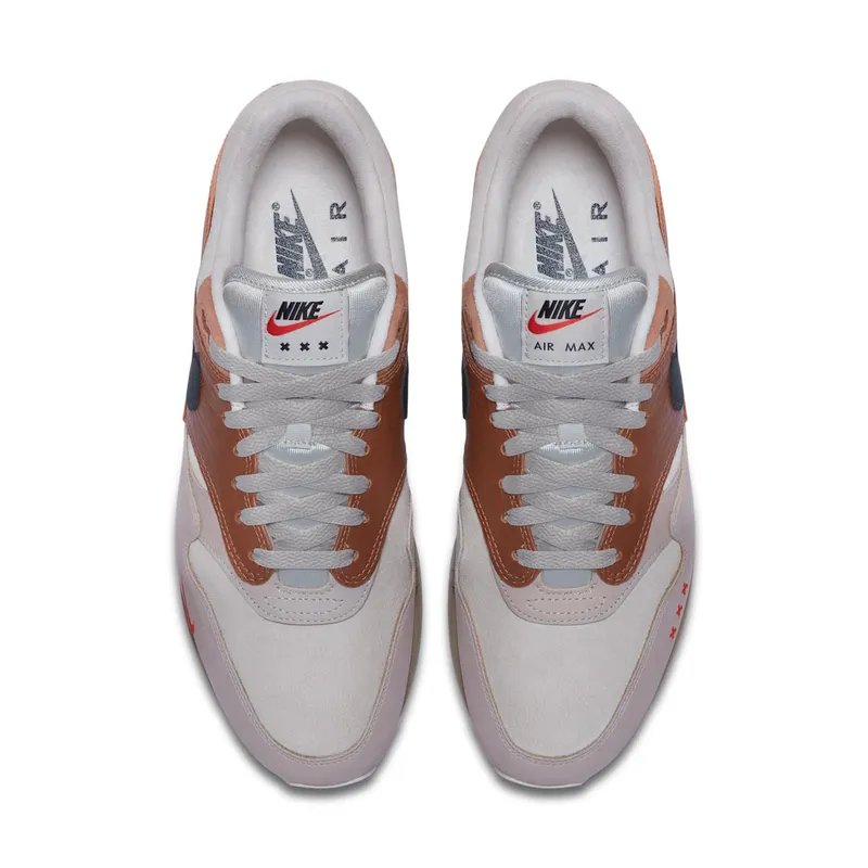 Nike Air Max 1 Amsterdam Red Bark/Khaki-Terra Blush-Dusty Peach (CV1638-200)