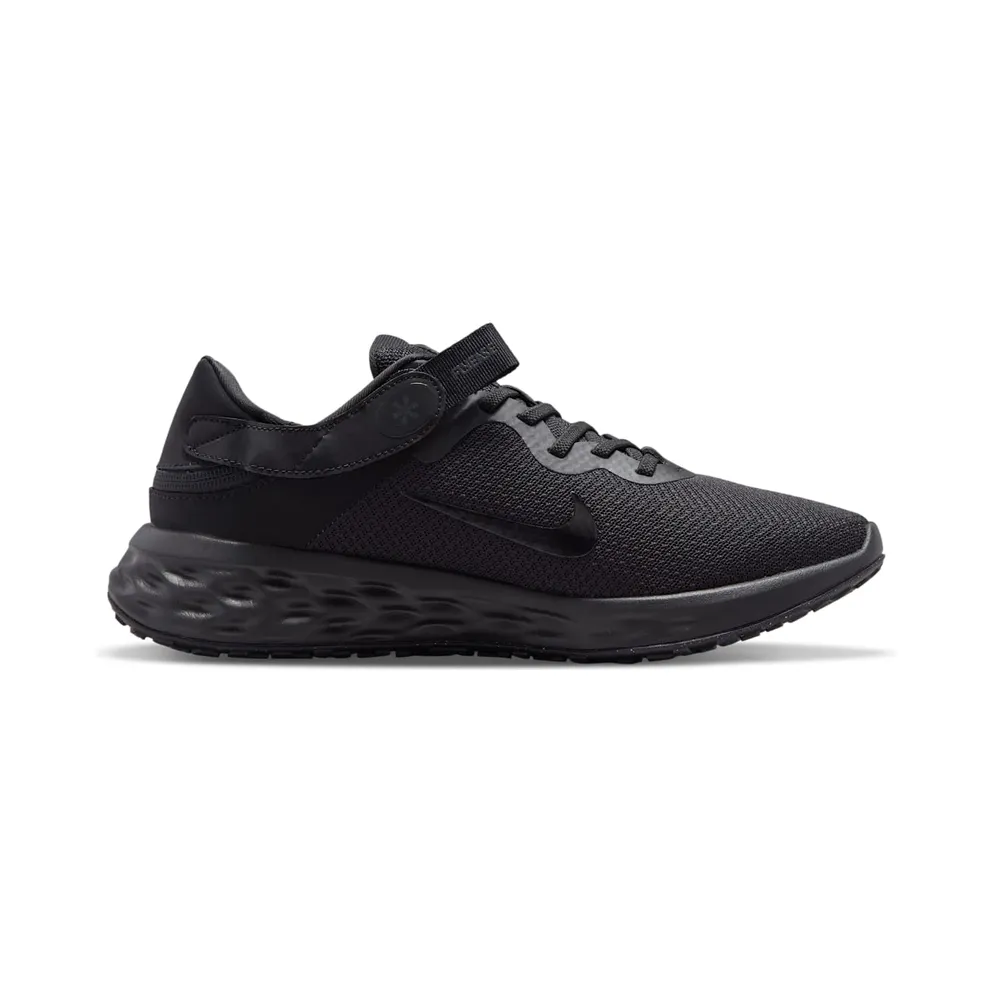 Nike Revolution 6 FlyEase Next Nature Easy On/Off Road Running Black 50% Sustainable Materials (DC8992-001)