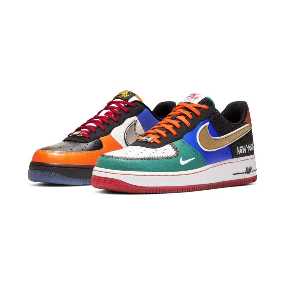 Nike Air Force 1 Low NYC City of Athletes White/Black-Hyper Jade (CT3610-100)