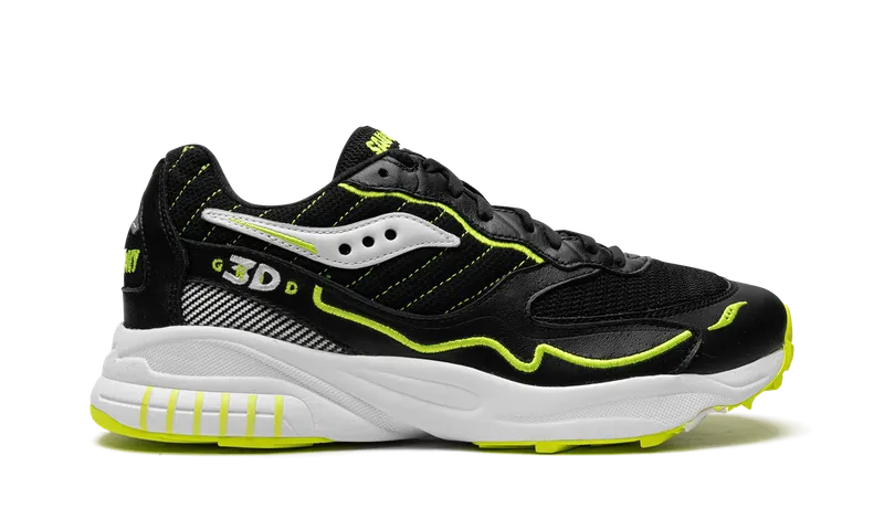 Saucony 3D Grid Hurricane “Acid Yellow” (S70646-6)