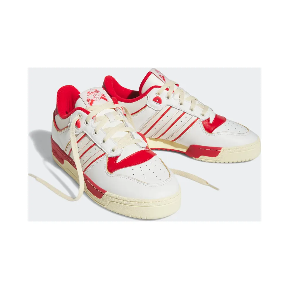 Adidas Rivalry Low 86 Core White / Off White / Team Power Red (GZ2557)