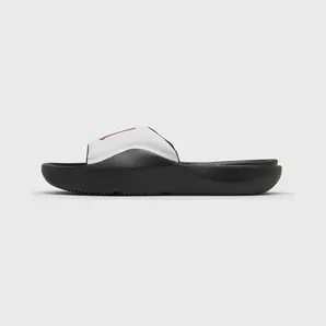 Jordan Franchise Slide White Black Gym Red