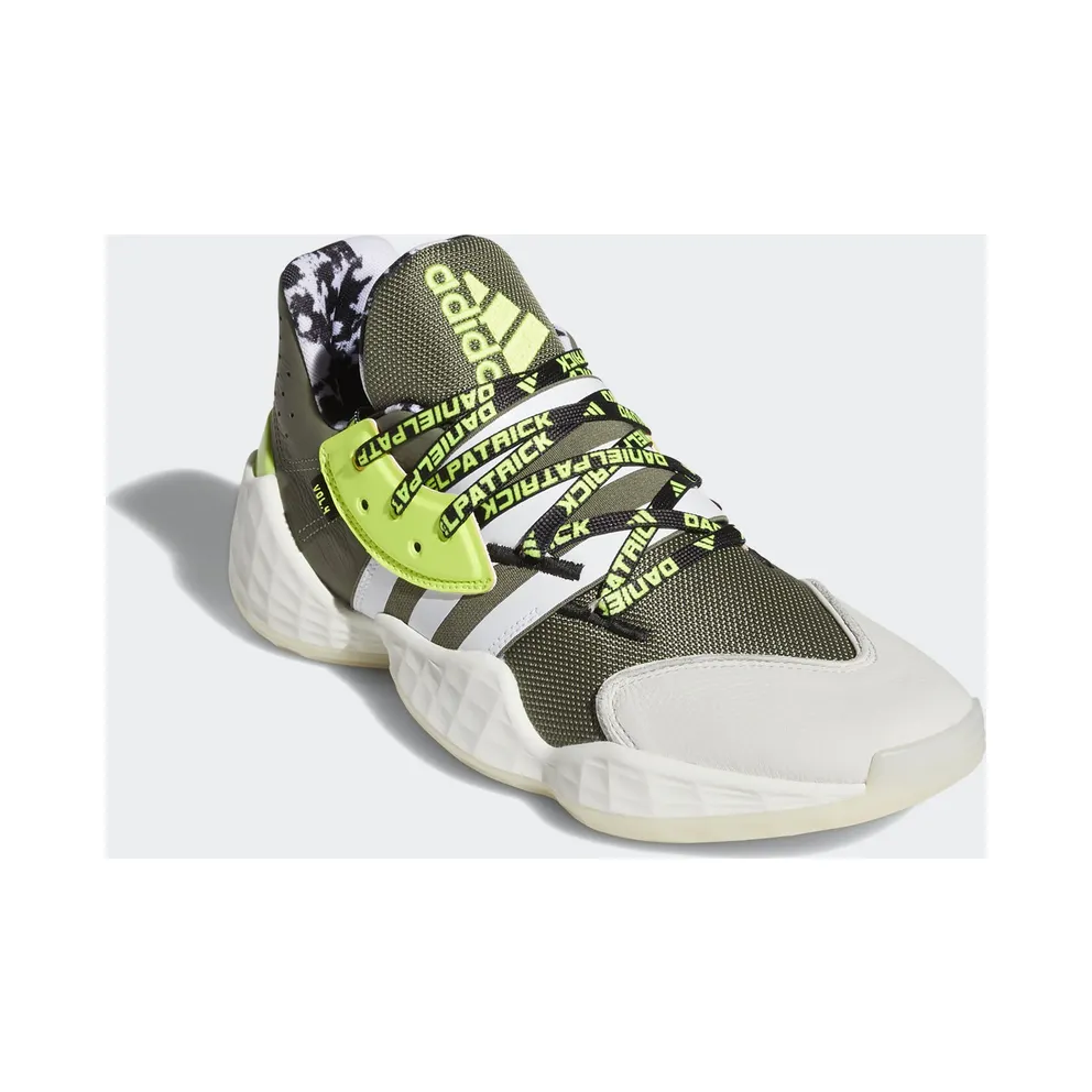 adidas Harden Vol. 4 Daniel Patrick Legacy Green/Cloud White/Solar Yellow (FV8921)