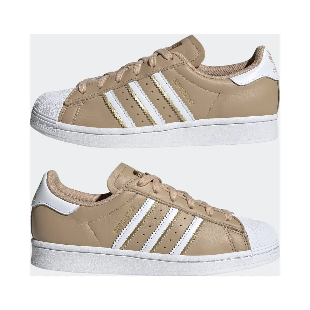 Adidas Superstar Cloud White / Pale Nude / Gold Metallic (GZ3454)