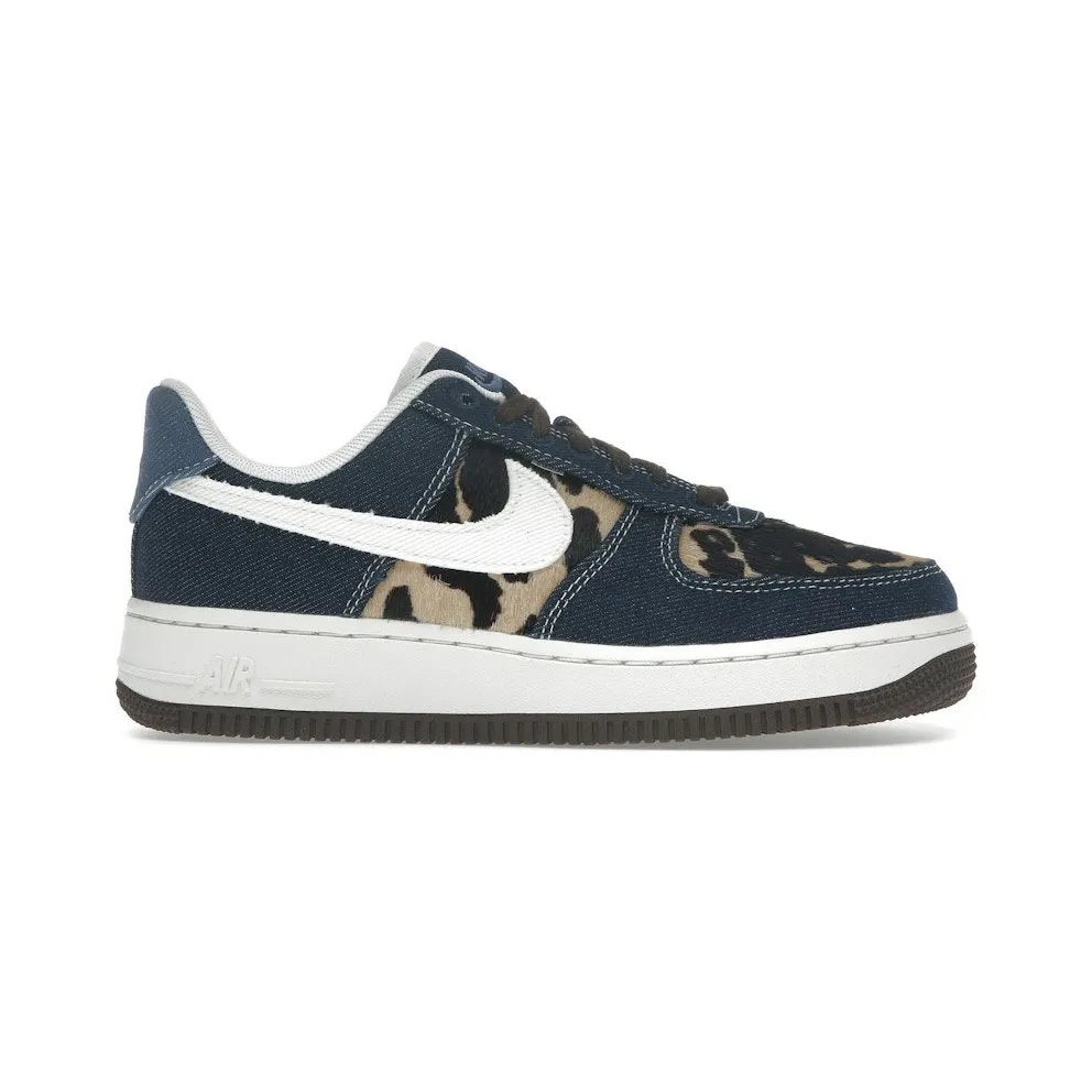 Nike Air Force 1 Low Cheetah Blue Denim (IB3674-400)