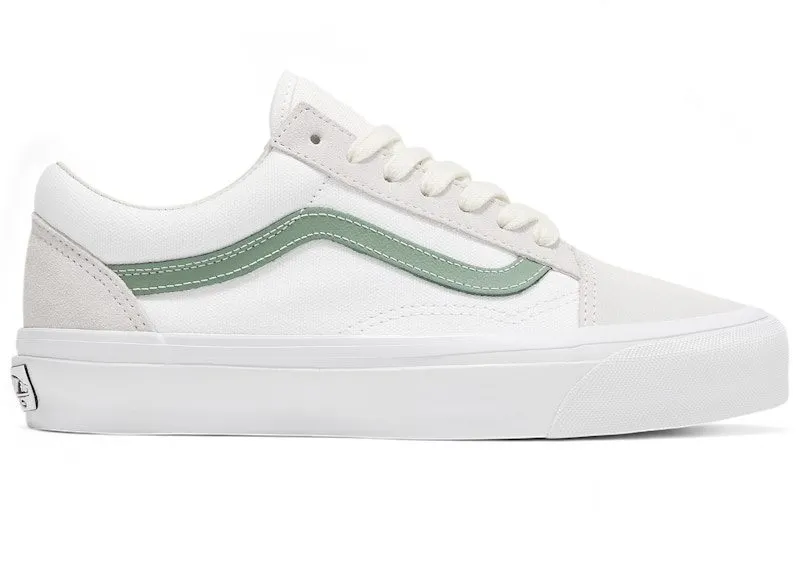 Vans Premium Old Skool Santorini Blanc White Basil Green (VN000D56ESK)