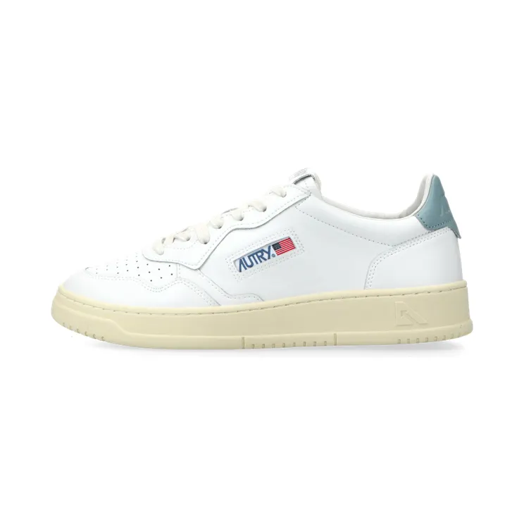 Autry Medalist Low W (leat / leat white / slv blue) – AULWLL79