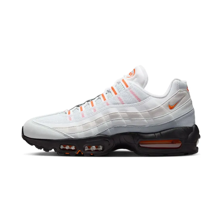Nike Air Max 95 “Wolf Grey / Pure Platinum / Photon Dust / Safety Orange” (HM0622-002)