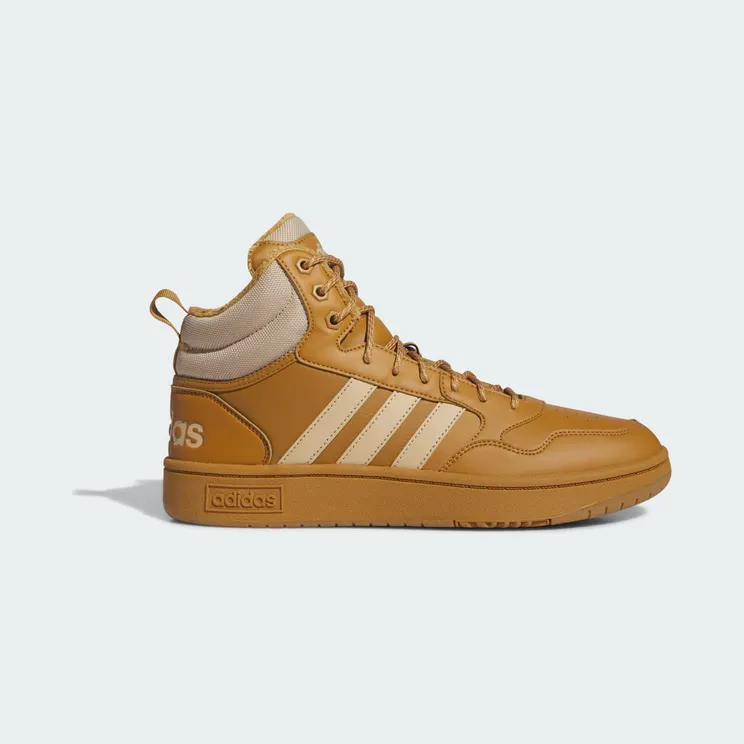 adidas Hoops 3.0 Mid Lifestyle Basketball Classic Fur Lining Winterized “Mesa / Magic Beige / Mesa” (IF2636)