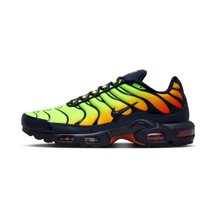Nike Air Max Plus “Lemon Venom / Hyper Crimson / Laser Orange / Blackened Blue” (DM0032-701)
