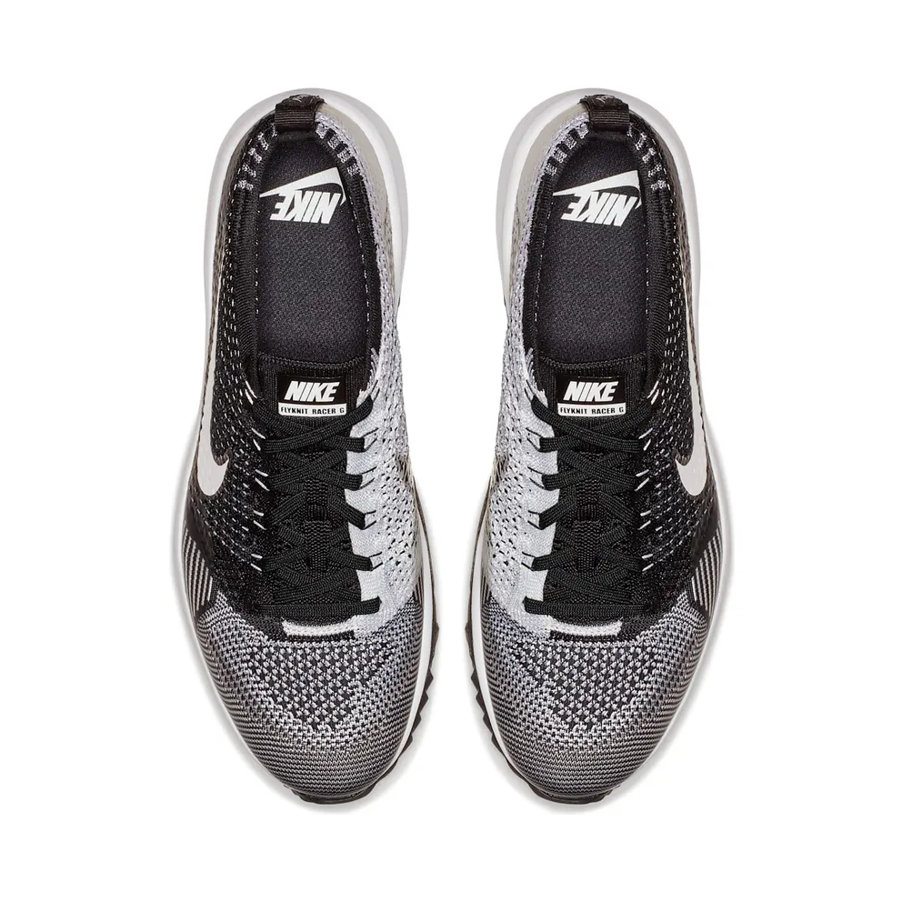 Nike Flyknit Racer G Cleat Cookies & Cream Black/White (909756-001)