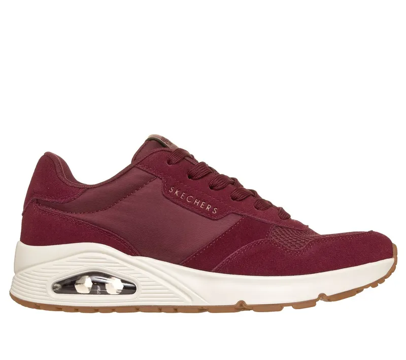 Skechers UNO – Vintage Air Sneaker Bordeauxrood