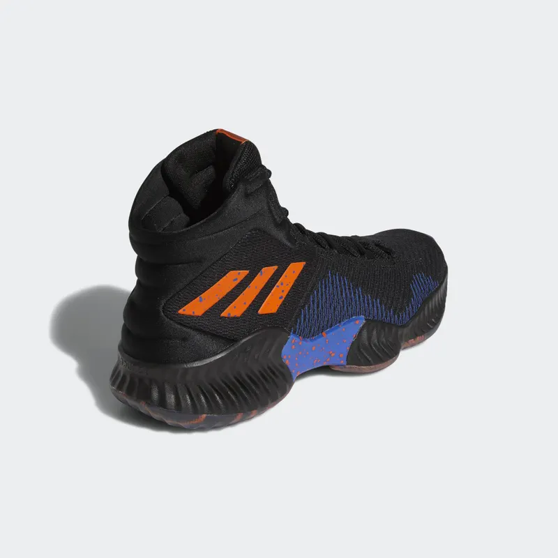 adidas  Pro Bounce Mid 2018 Kristaps Porzingis PE Black/Orange/Royal (B41990)