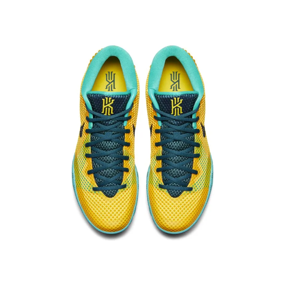 Nike Kyrie 1 Letterman Tour Yellow/University Gold-Light Retro-Teal (705277-737)