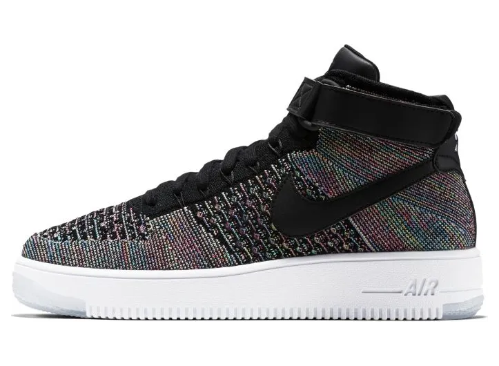 Nike Air Force 1 Ultra Flyknit Mid Pink Blast Black (817420-601)