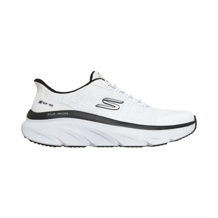 Skechers Slip-ins Relaxed Fit: D’Lux Walker 3.0 – Drevven Wit/Zwart