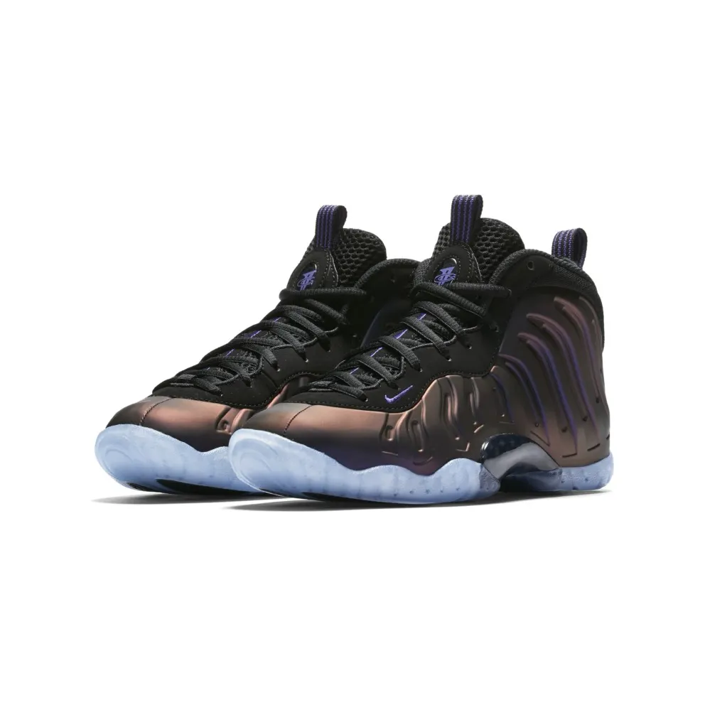 Nike Air Foamposite One Eggplant 2017 (GS) Black/Varsity Purple-Varsity Purple (644791-005)