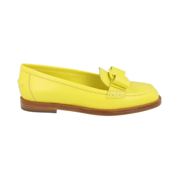 Ferragamo Vivaldo Vara Bow Loafers Yellow (01C952-750596-1C)