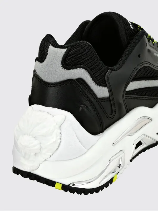 Plein Sport PS. Project Gen. X-01 Sneakers in Leather and Mesh with Bicolor Design White 1 (FABSUSC0328PTE003N0201) (2)