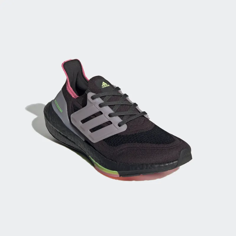 adidas Ultraboost 21 Grey Five / Carbon / Ice Purple (S23846)