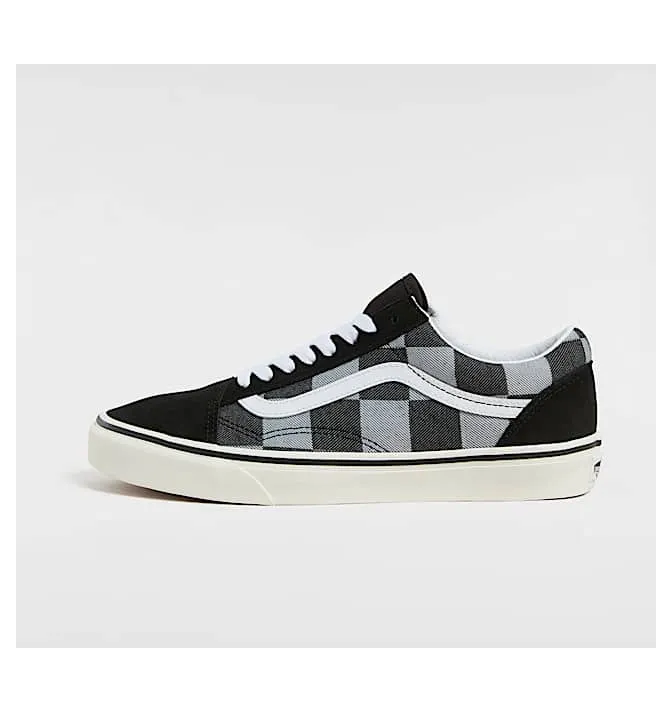 Vans Old Skool Black Oversize Checkerboard (VN000D5NBMA)