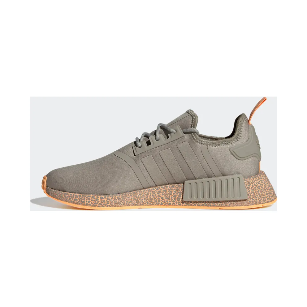 Adidas NMD_R1 Feather Grey / Feather Grey / Acid Orange (GW5632)