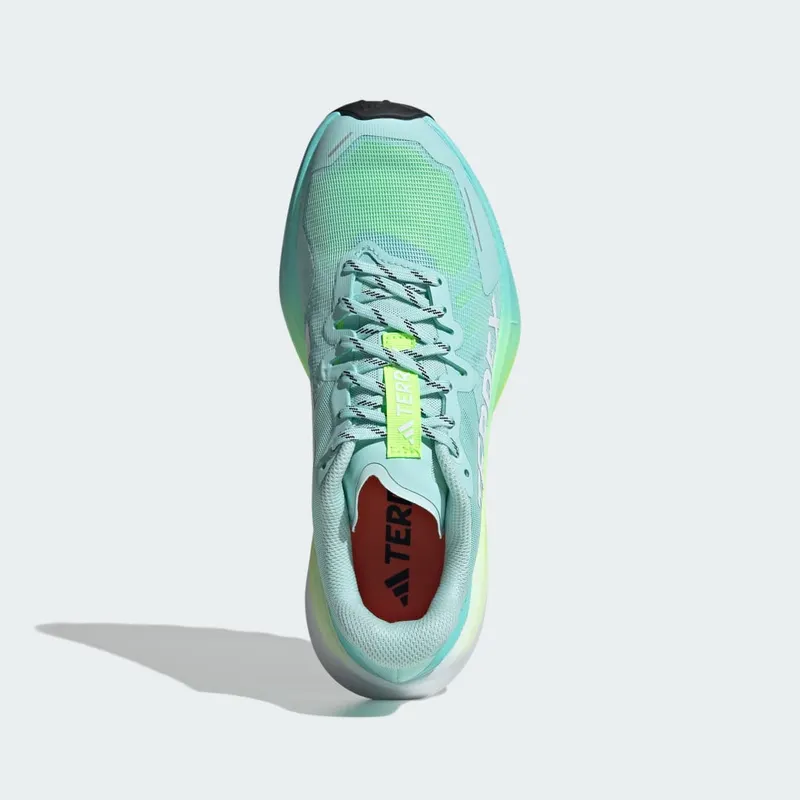 Adidas Terrex Agravic 3 Trail Running Semi Flash Aqua / Cloud White / Lucid Lemon (JR5250)