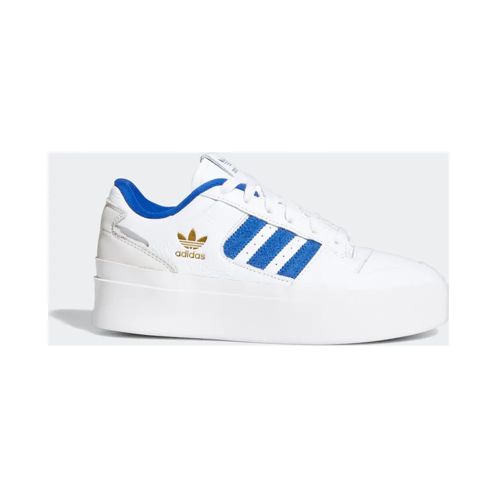 adidas Forum Bonega Schuh Cloud White / Royal Blue / Gold Metallic (GX4414)