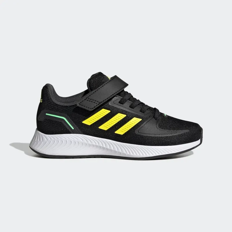 Adidas Runfalcon 2.0 Core Black / Beam Yellow / Beam Green (HR1394)