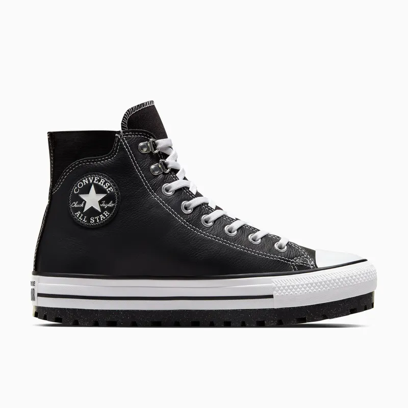 Converse Chuck Taylor All Star City Trek Waterproof Boot Black/white/silver