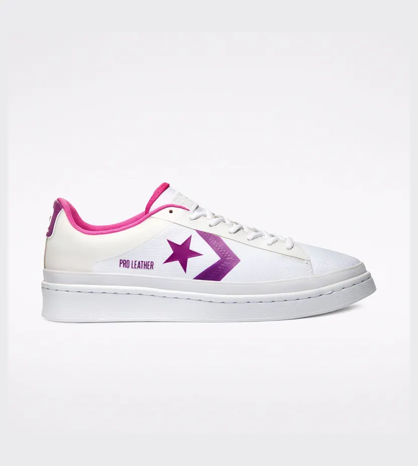 Converse Miami Vibez Pro Leather Low Top Wit/nightfall Violet (170759C)