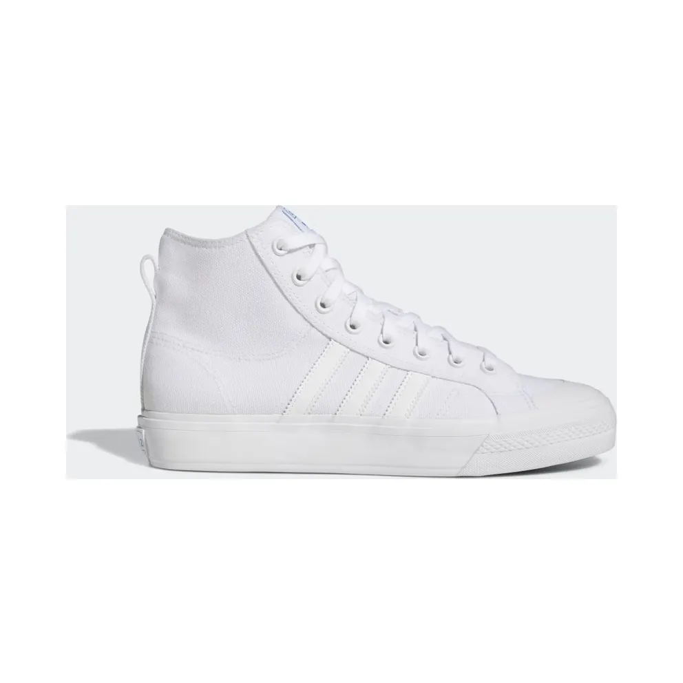 adidas Nizza Hi ADV Schuh Cloud White / Cloud White / Blue Bird (HP2344)