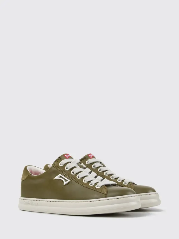 Camper Runner Pelotas Smooth Leather with XL Extralight Sole Green (K201855-014RUNNER0)