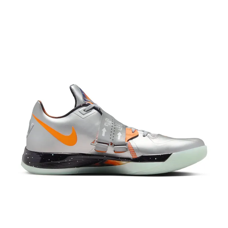 KD 4 Metallic Silver/Dark Grey/Black/Total Orange (FD2635-001)