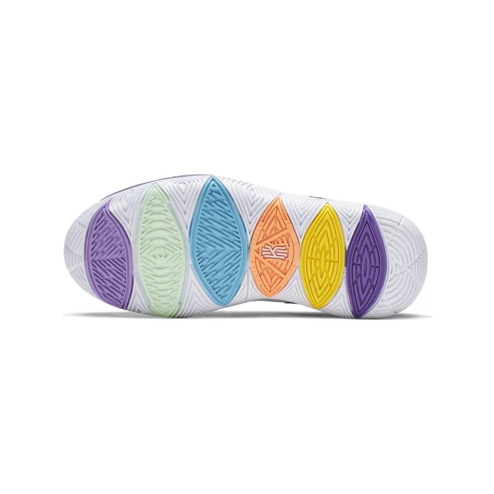 Nike Kyrie 5 White Denim (GS) White/Deep Royal Blue-Glacier Blue (AQ2456-101)