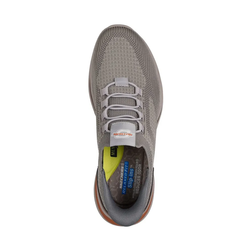 Skechers Slip-ins Relaxed Fit: Norlan – Alonso Sneaker Taupe