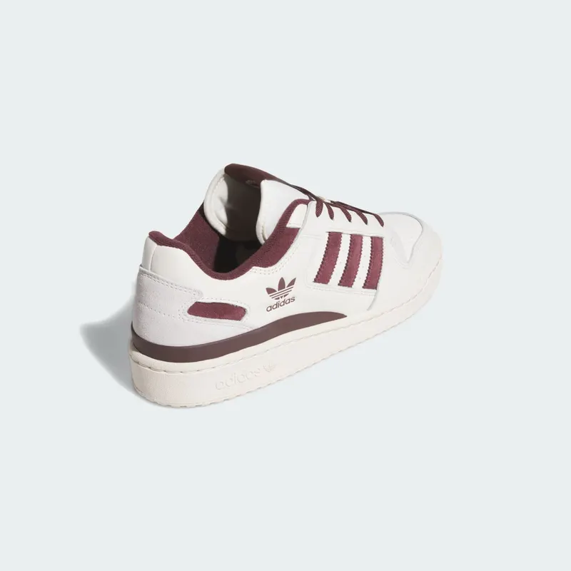 Adidas Forum Low CL Cloud White / Aurora Ruby / Wonder White (JQ0206)