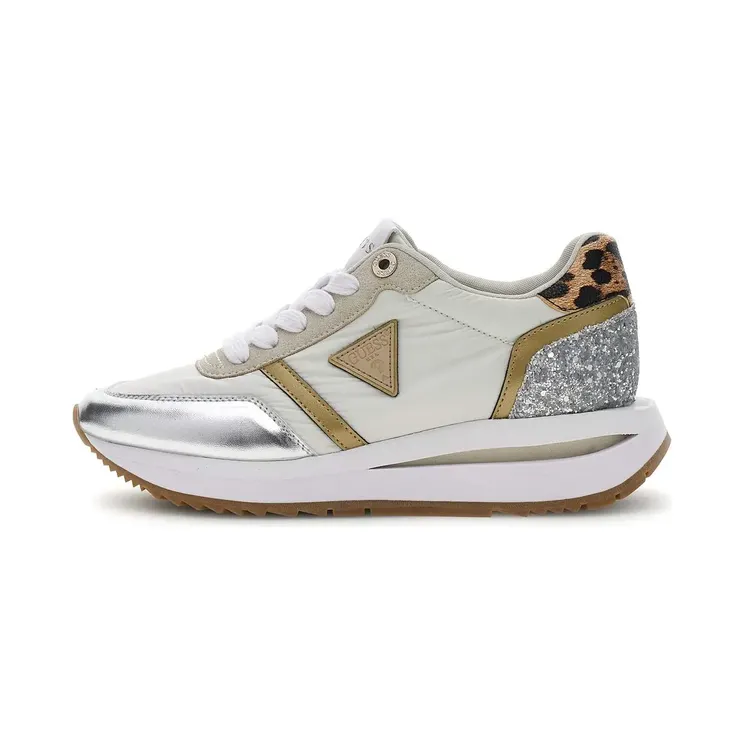 Guess Usa mit Leoparden-Einsatz “White” (FLP2EGPEL12LEOPA)