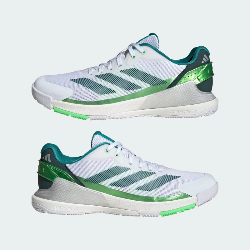 Adidas Crazyquick Padel Cloud White / Aurora Ivy / Lime Burst (JP7231)