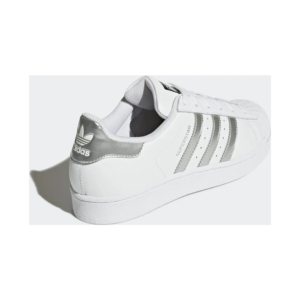 adidas Superstar White Silver Metallic Cloud White/Silver Metallic/Core Black (AQ3091)