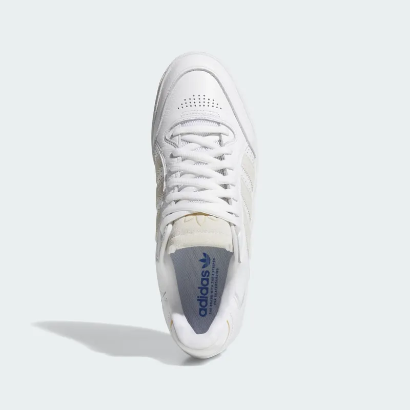 Adidas Tyshawn Low Cloud White / Cloud White / Gold Metallic (JH8158)